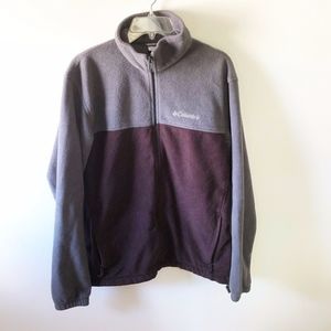 Columbia Women's Fleece Zip-up Sweatshirt Large